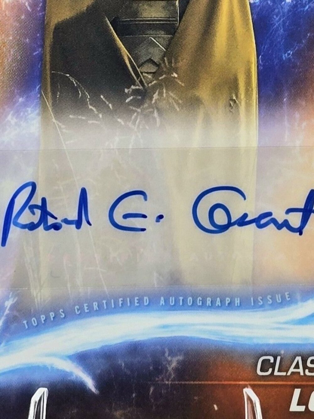 2025 Topps Chrome Marvel Studios Classic Loki #aa-rg Orange Refractor /25 Auto - Picture 2 of 4